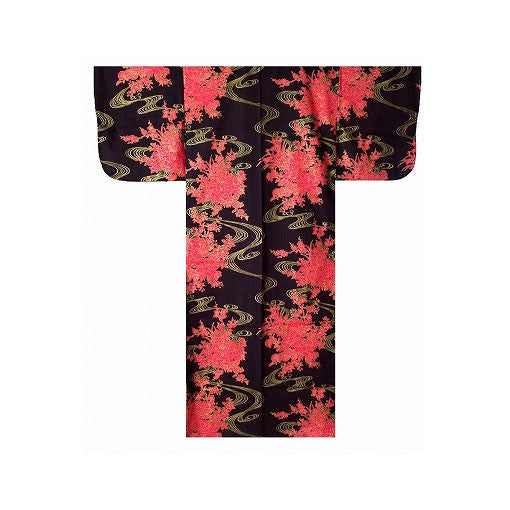 Yukata für Damen: Fließende Poenie