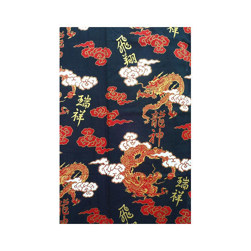 Boys' Yukata: Dragons and Clouds