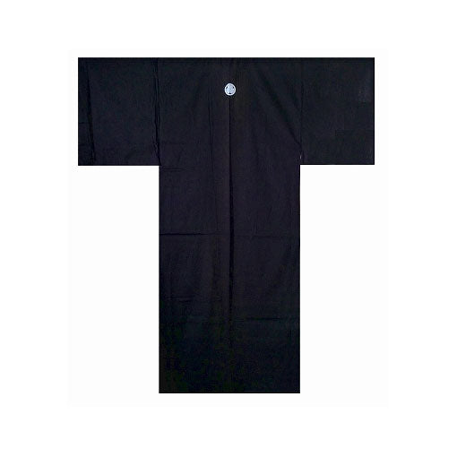 Men's Kimono: Japanese Crest "Aoi" (Embroidered)