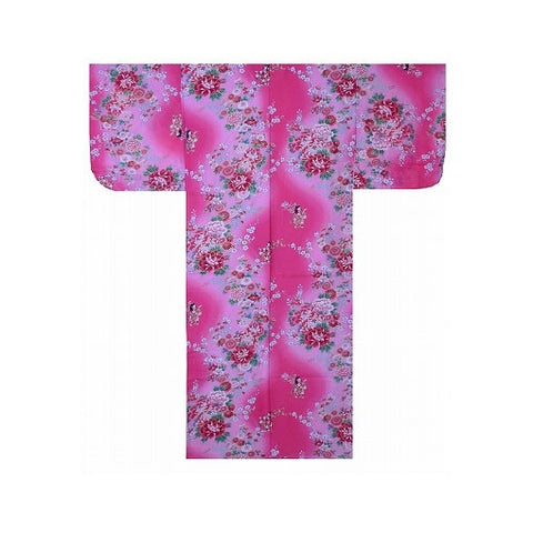 Women's Yukata: Japanese Dolls