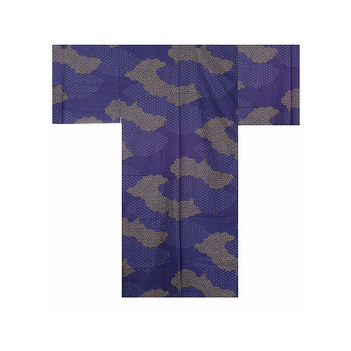 Men's Yukata: Clouds