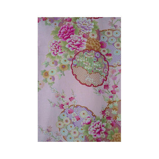 Damen Yukata: Bunte Kreise