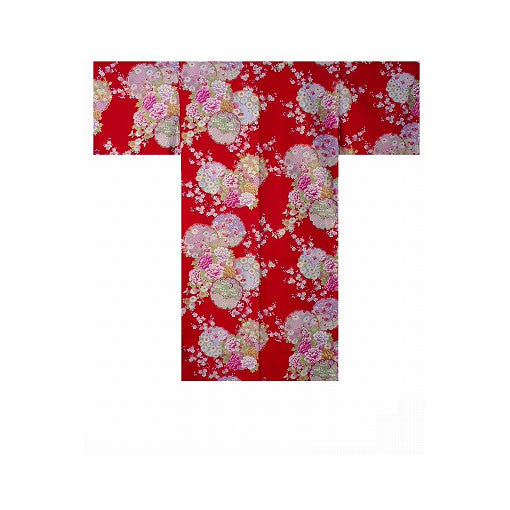 Damen Yukata: Bunte Kreise