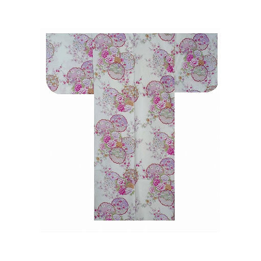 Damen Yukata: Bunte Kreise