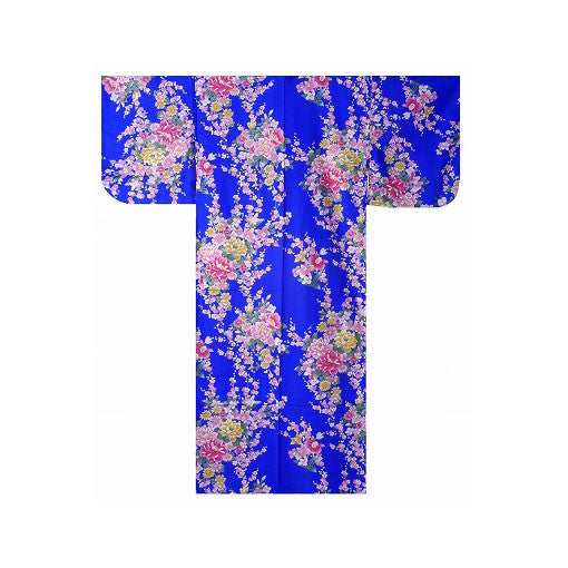 Women's Yukata: Peony & Orchids