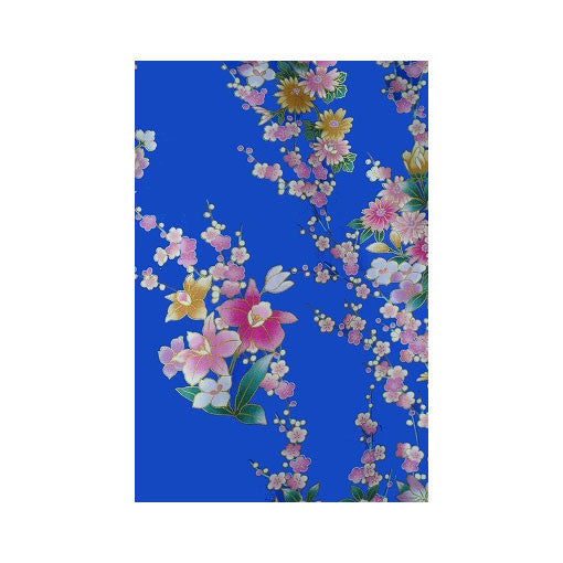 Women's Yukata: Peony & Orchids