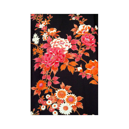 Women's Kimono: Peony & Cherry Blossom