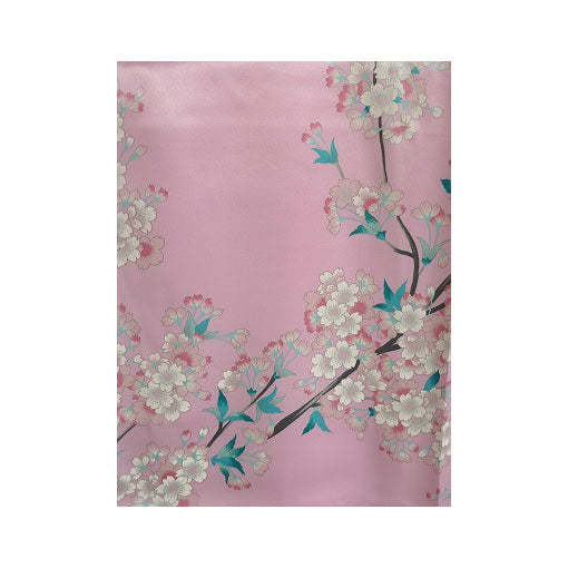 Kimono de mujer: hermosas flores de cerezo (poliéster)
