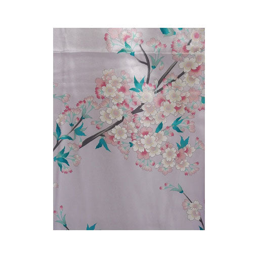 Kimono de mujer: hermosas flores de cerezo (poliéster)