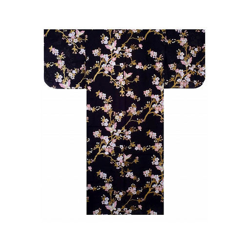 Women's Yukata: Sakura and Butterfly
