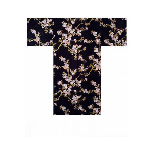 Women's Yukata: Sakura and Butterfly