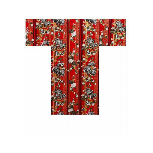 Damen Yukata: Blühende Chrysantheme