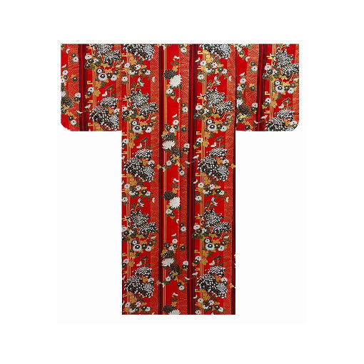 Damen Yukata: Blühende Chrysantheme