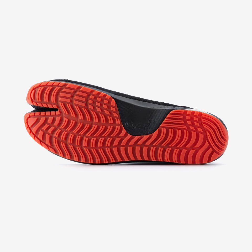 Zapatillas Tabi Marugo Air Jog V con cierre de velcro (Tipo 12 Clips)