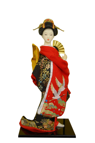 9" Geisha Doll: 8