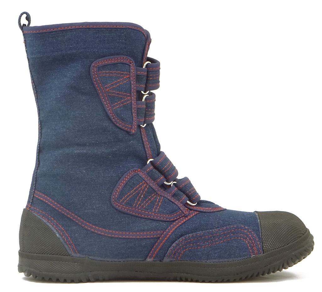 Rikio High Guard Power Ace Work Boots Denim Blue