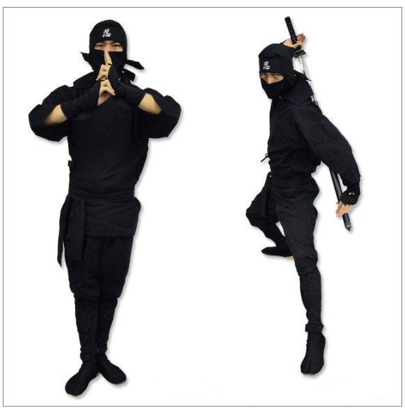 Ninja Suit Set (for Adult)・Black – Samurai market