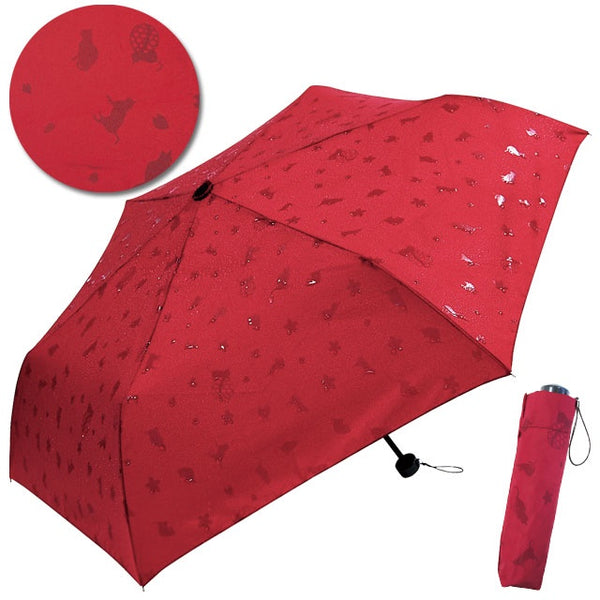 🌸 Sakura & Cat Pattern ・Folding Umbrella