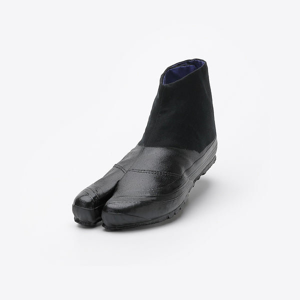 Marugo Jitsuyou Low Top Tabi Shoes 3 Clips All Black (Work Shoes)