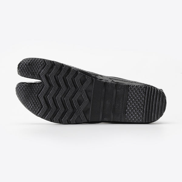 Marugo Jitsuyou Medium Top Tabi Shoes 5 Clips All Black (Work Shoes) CLEARANCE USA