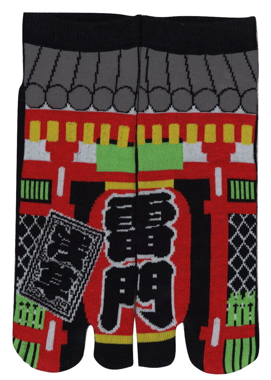 Shinobiya Original Tabi Socks: Kaminarimon