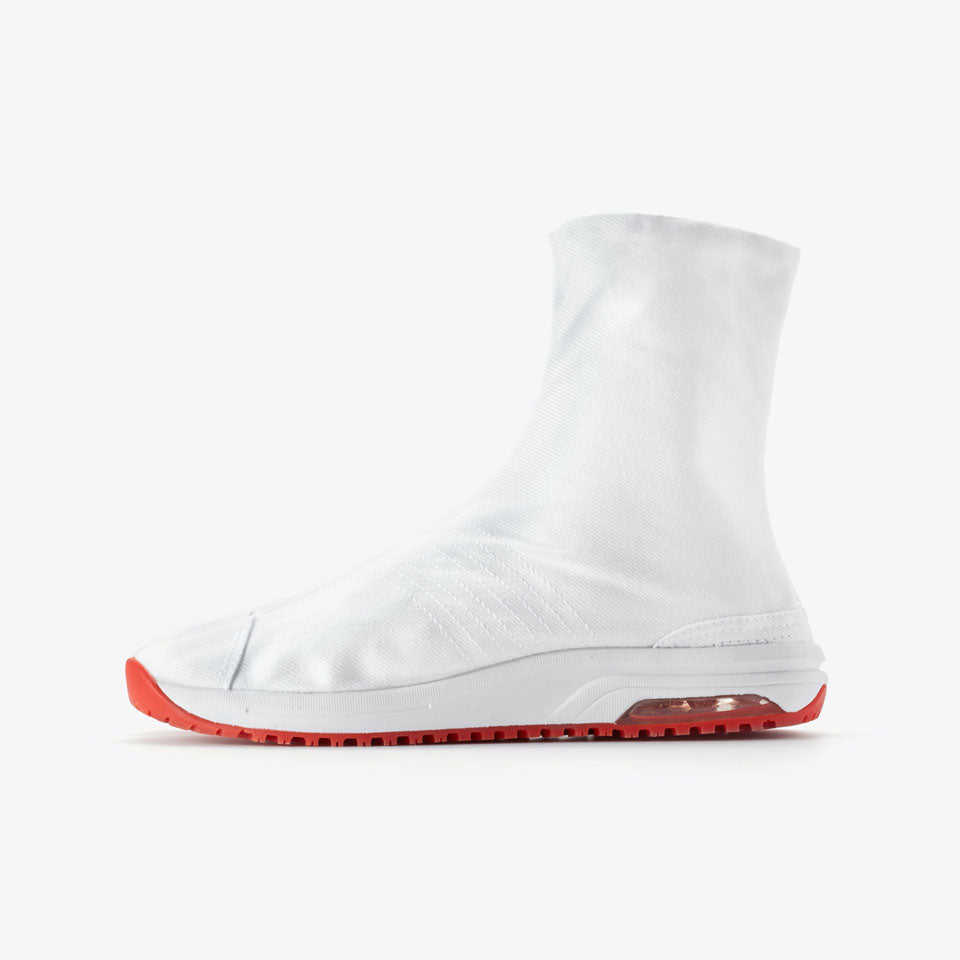 Zapatillas Tabi Marugo Air Jog V con cierre de velcro (Tipo 6 Clips)