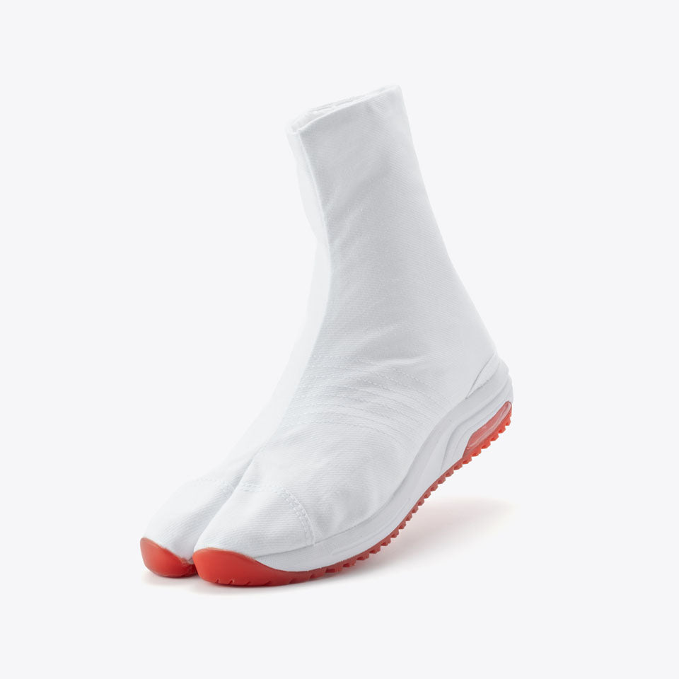Zapatillas Tabi Marugo Air Jog V con cierre de velcro (Tipo 6 Clips)
