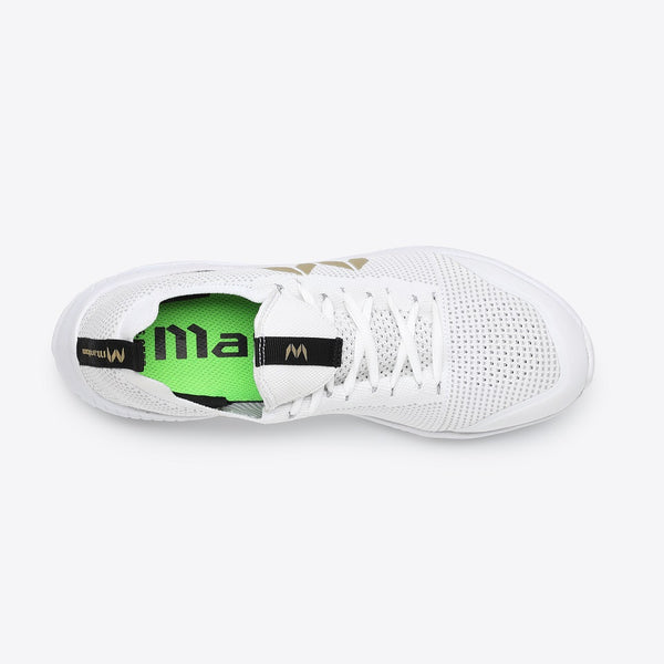 Marugo Sport Sneaker with Steel toe cap White SOC201