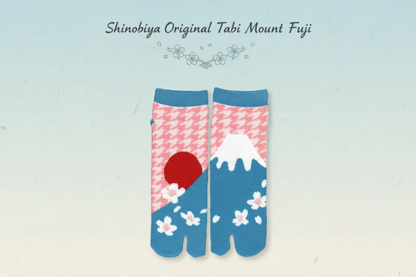 Calcetines Tabi originales Shinobiya: Monte Fuji