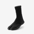 Zapatos Marugo Saibu Tabi 7 Clips Todo Negro o Blanco/Naranja
