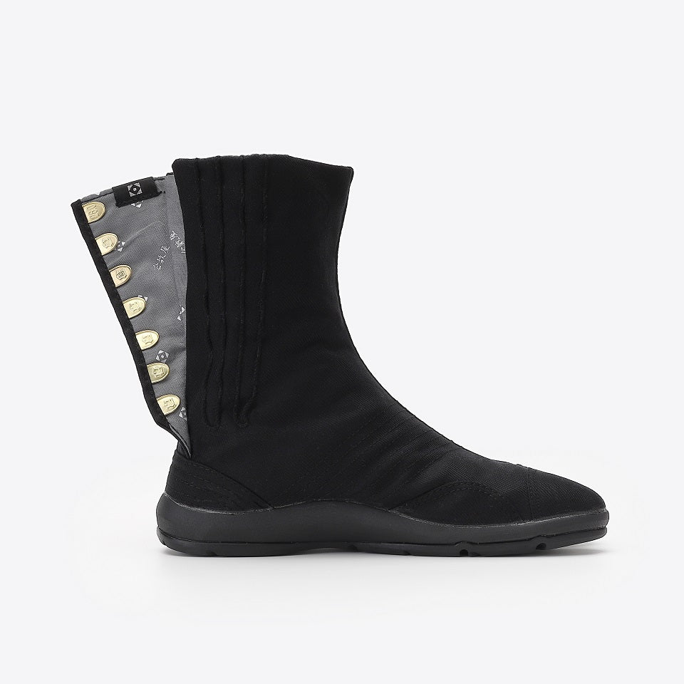 Zapatos Marugo Saiki Tabi 7 Clips Todo Negro o Blanco/Naranja con colchón de aire