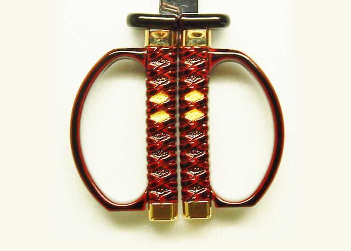 Japanese Sword Scissors Sanada Yukimura Premium model with folding screen