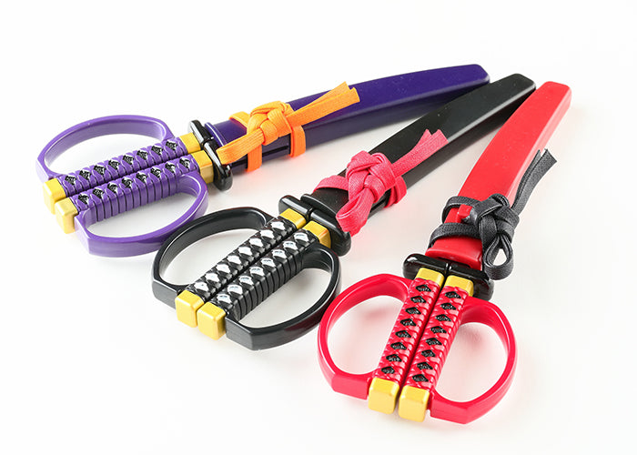 Samurai Scissors without stand 3 Colors Made in Japan
