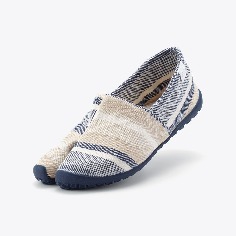 Marugo Tabirela Beige/Blue (Umi - Sea) Slipper Made in Japan