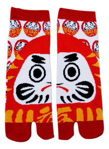 Shinobiya Original Tabi Socks: Daruma