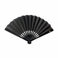 Tessen (Iron Hand Fan): Sakamoto Ryoma (Black) (9.5")