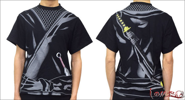 Printed Ninja T-shirt・Shinobiya Original Design