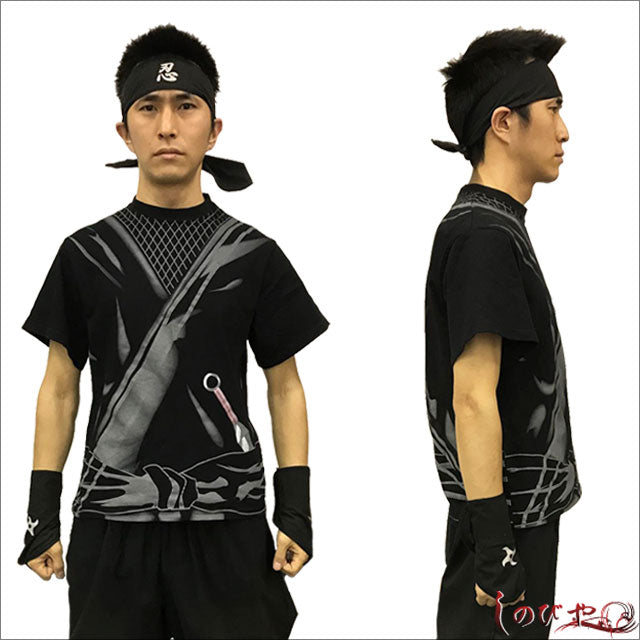 Printed Ninja T-shirt・Shinobiya Original Design