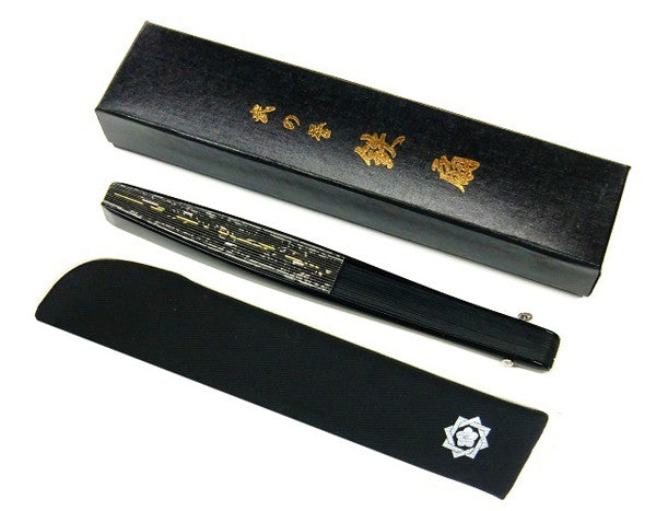 Tessen (Iron Hand Fan): Sakamoto Ryoma - Shortened (7.7")
