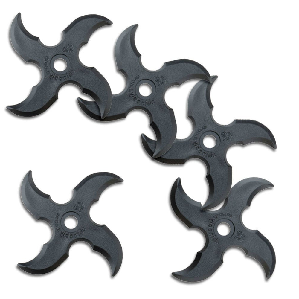 Rubber Shuriken: Manji (5pcs or 10pcs or 100pcs)