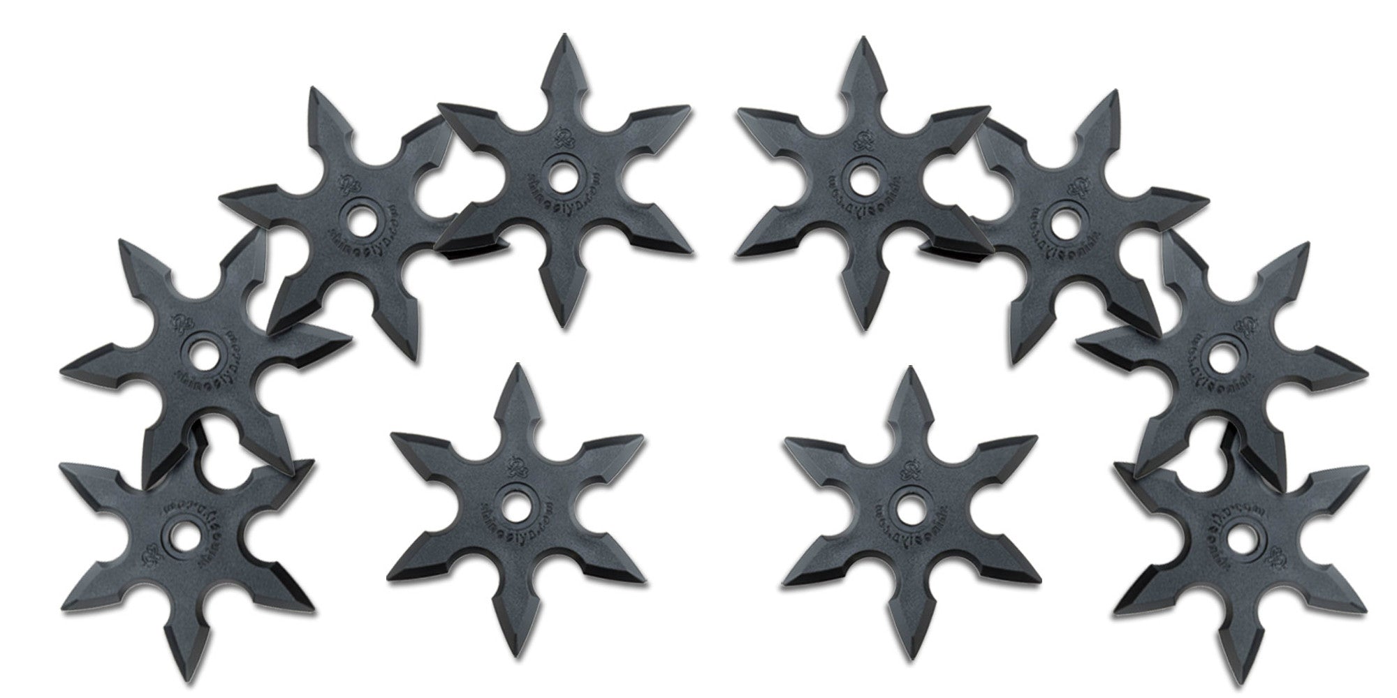Rubber Shuriken: Roppo (5pcs or 10pcs or 100pcs)