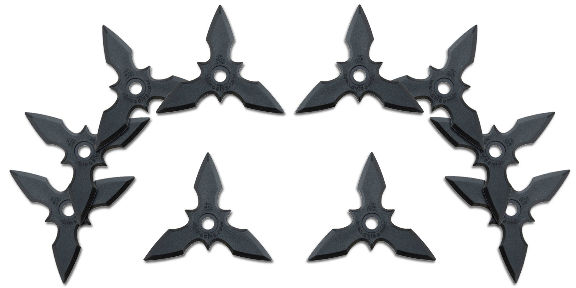Rubber Shuriken: Sanpo (5pcs or 10pcs or 100pcs)