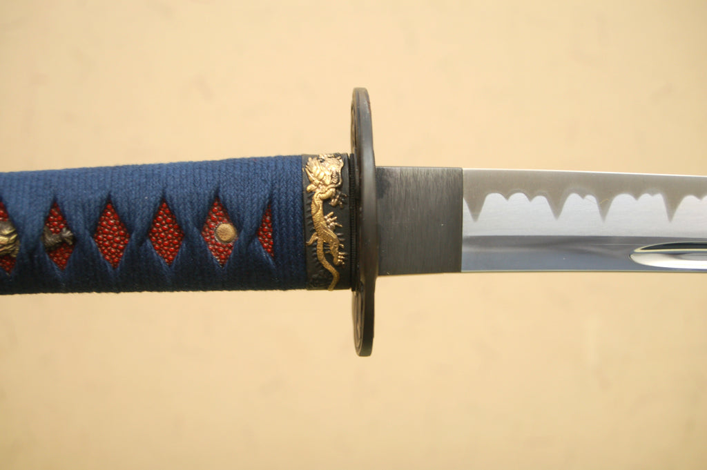 Deluxe Iaito: Maeda Keiji (Thundercloud tsuba)