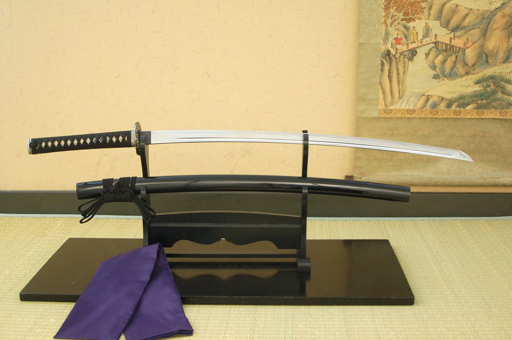 Iaito: Suburito Katana For Practice - Peony Tsuba
