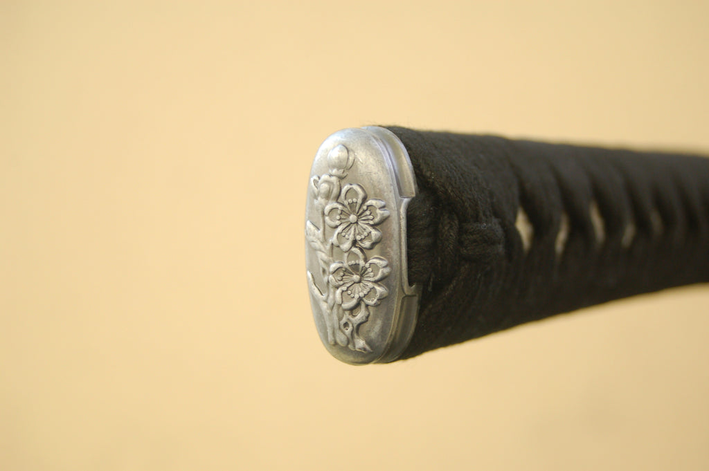 Iaito: Suburito Katana For Practice - Peony Tsuba