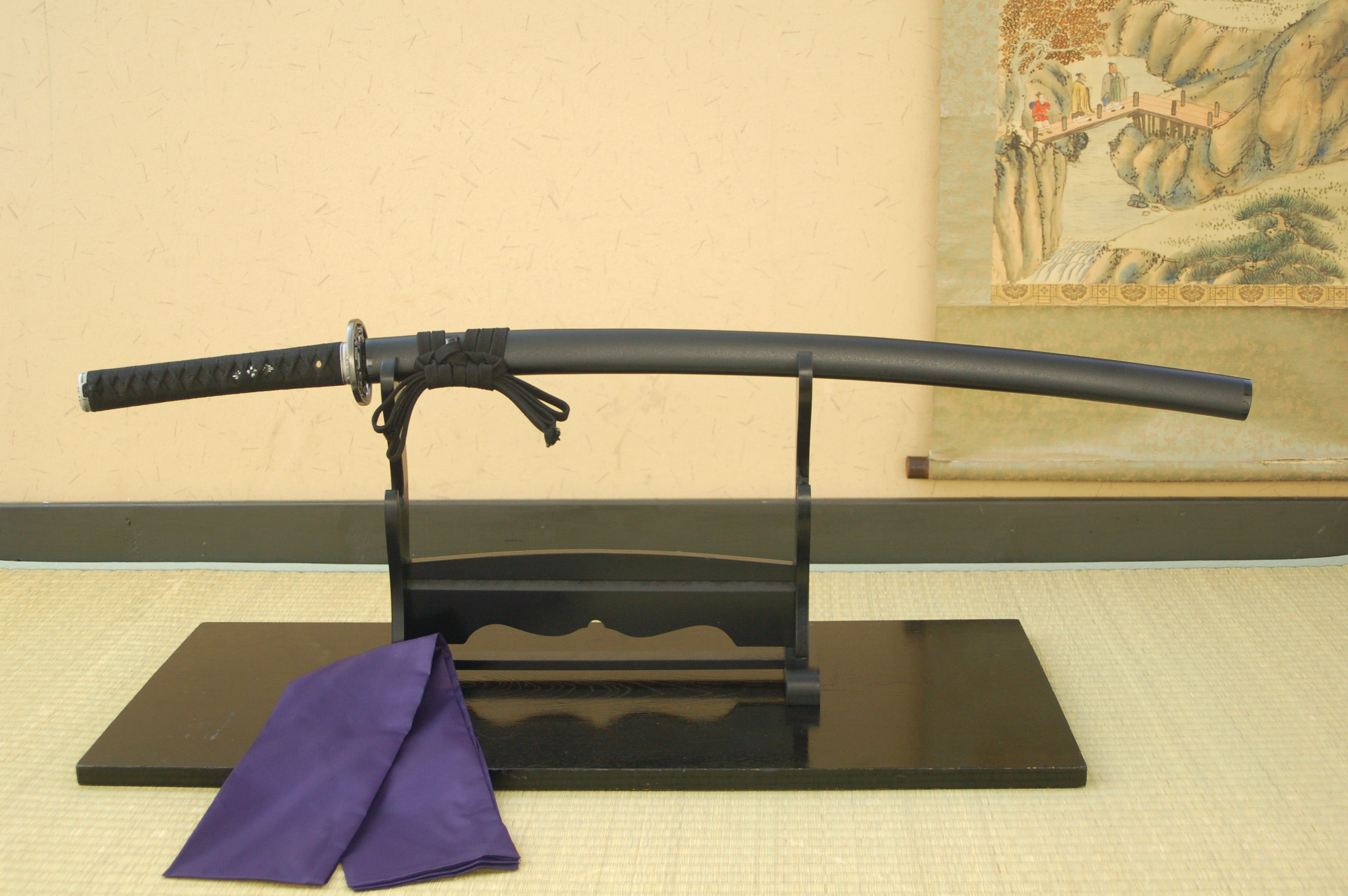 Iaito: Suburito Katana For Practice - Plum Tsuba