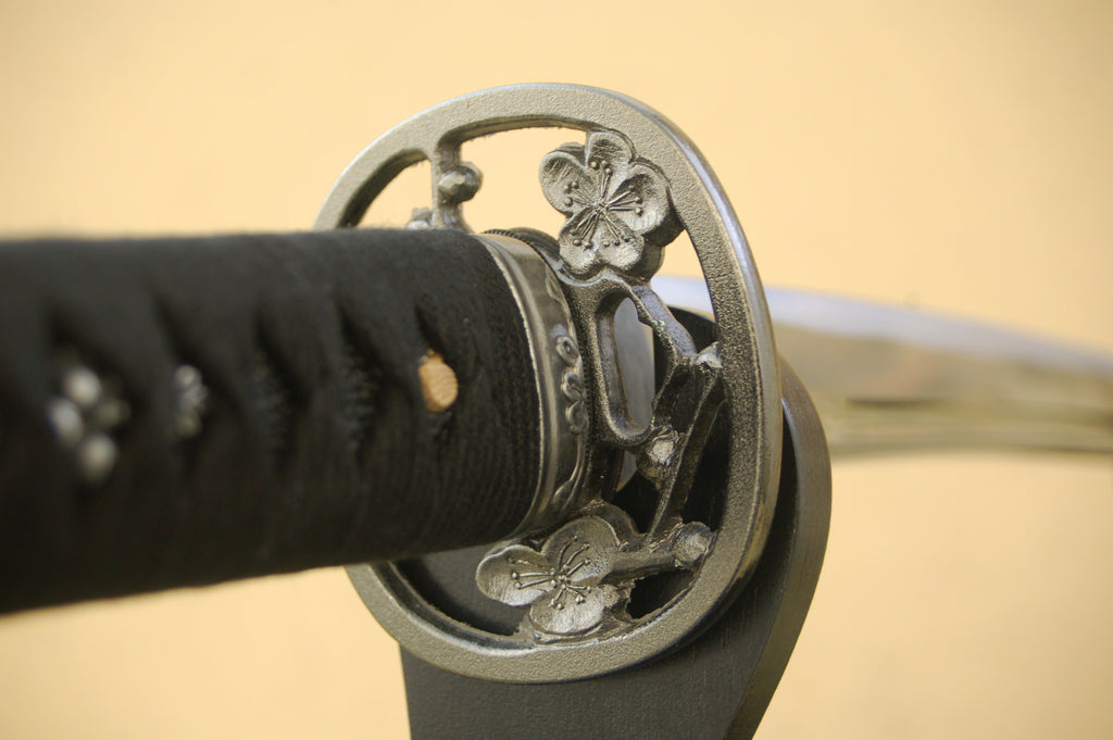 Iaito: Suburito Katana For Practice - Plum Tsuba